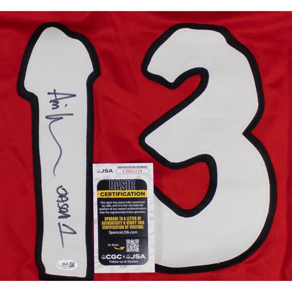 Ari Lehman Jason 1 Signed Jason Voorhees Hockey Jersey JSA COA XL Custom Red - Picture 14 of 15